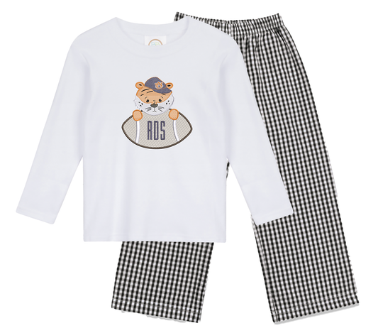 Auburn - boys football long sleeve