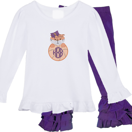 LSU - girls basketball long sleeve