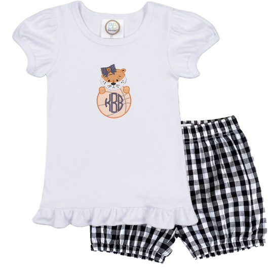 Auburn - girls basketball short sleeve