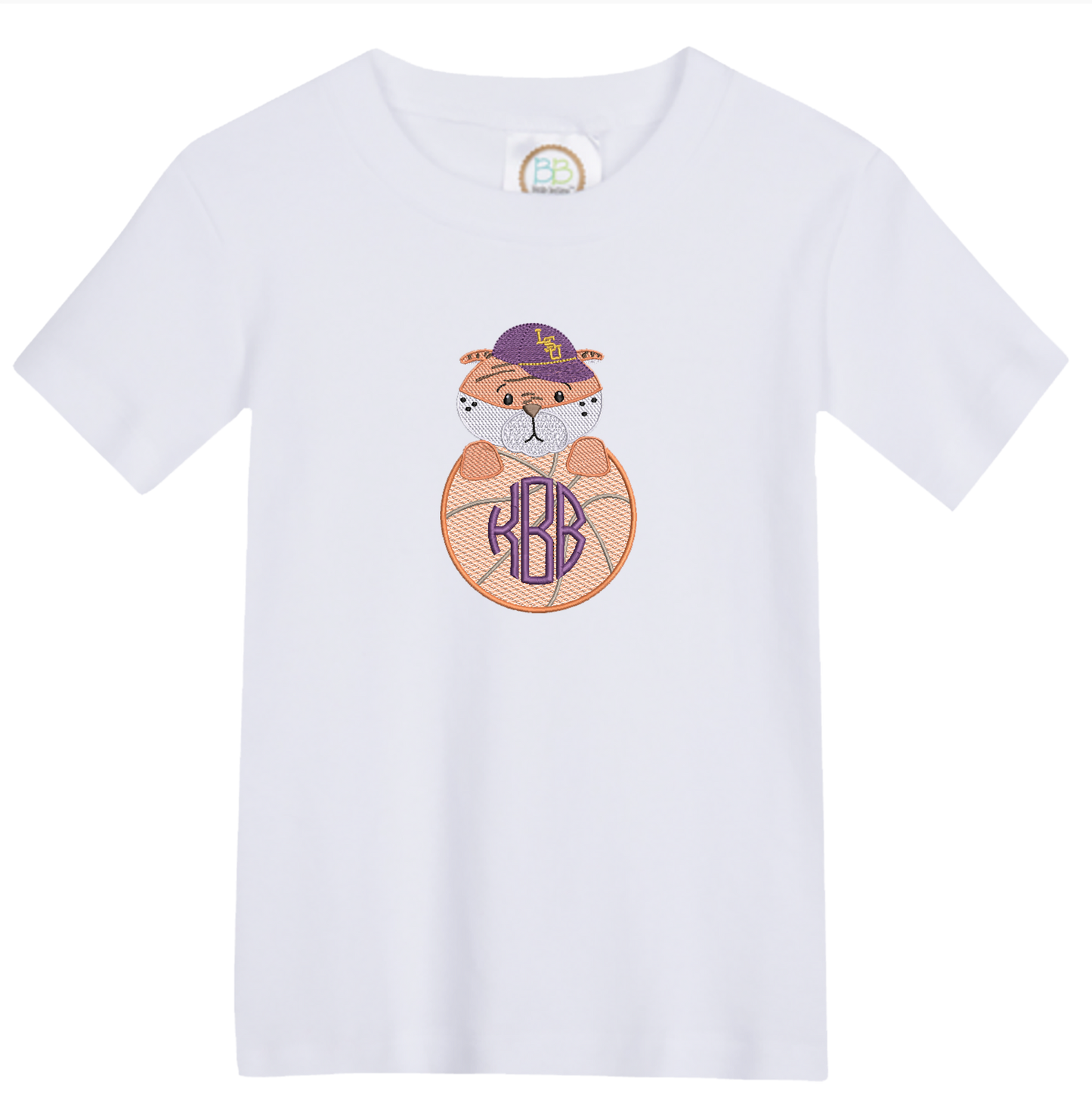 LSU - boys basketball short sleeve