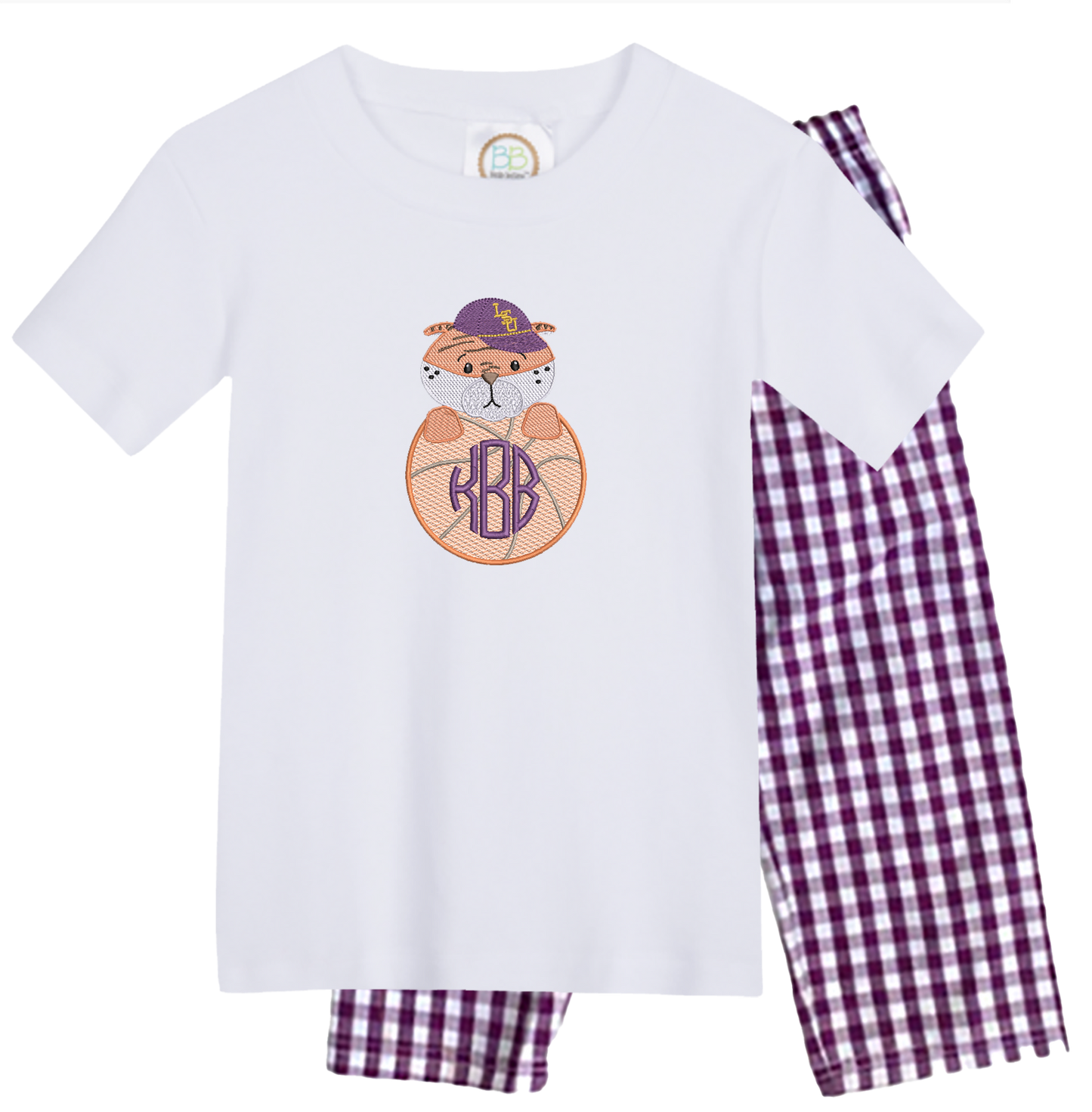 LSU - boys basketball short sleeve