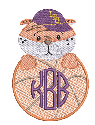 LSU - boys basketball hoodie