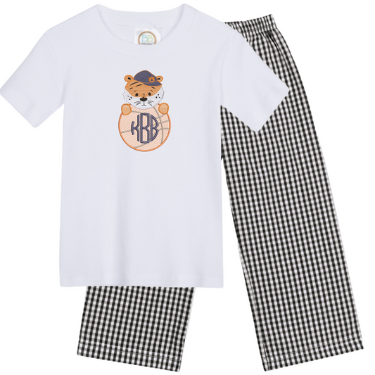 Auburn - boys basketball short sleeve