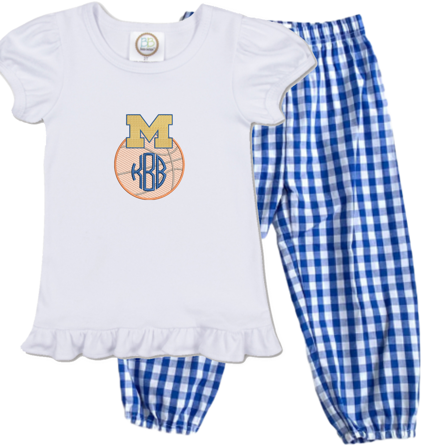 Michigan - girls basketball short sleeve