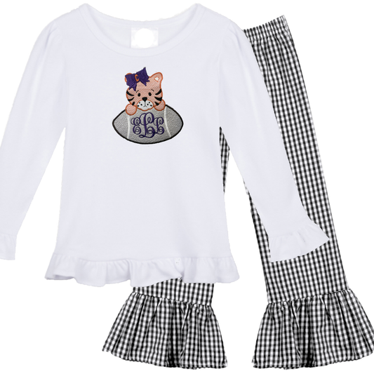 Baby Tiger - girls long sleeve outfit