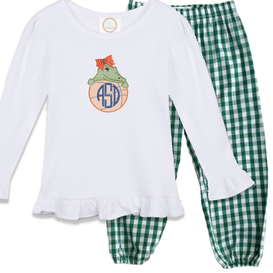 Florida - girls football long sleeve