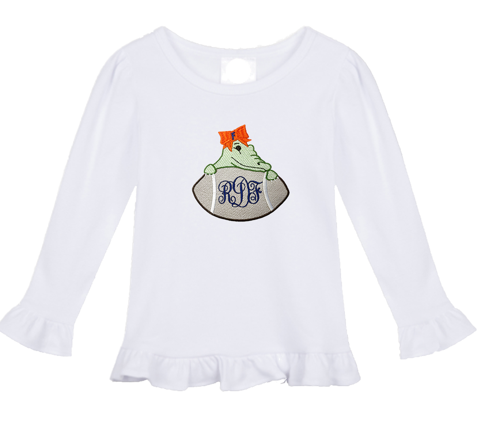 Florida - girls football long sleeve