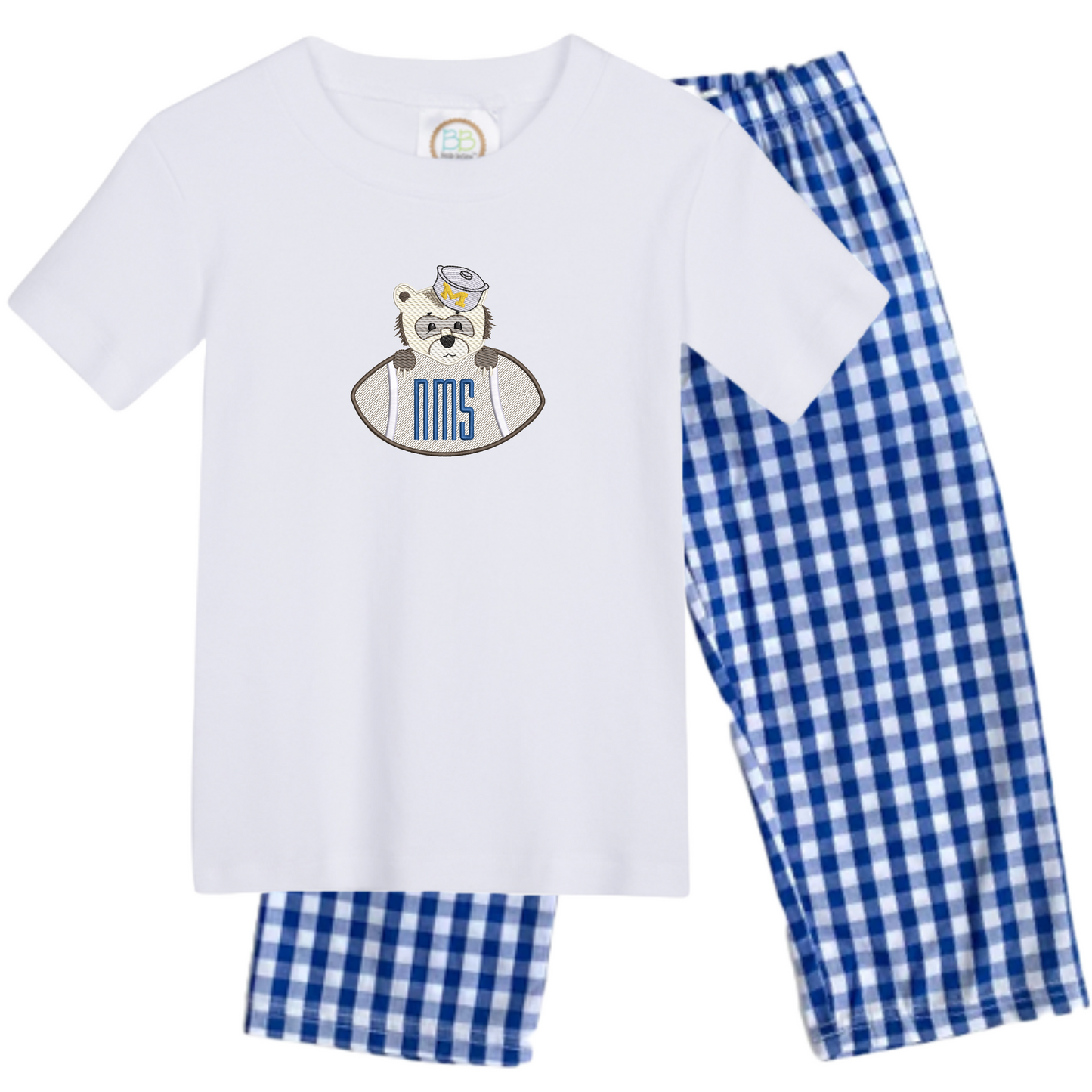 Michigan - boys football short sleeve