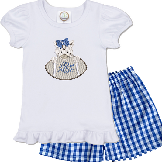 Kentucky shorts outfit - girls