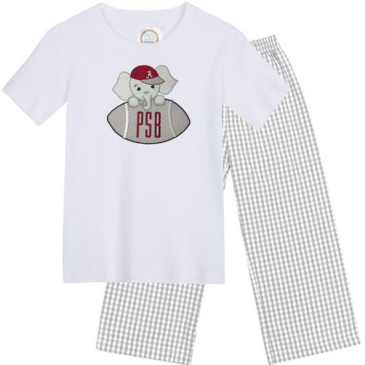 Alabama - boys football short sleeve