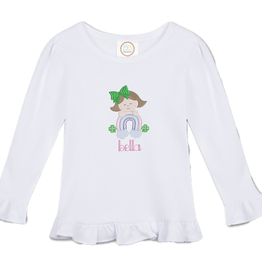 St. Patrick's Day outfit custom - girls