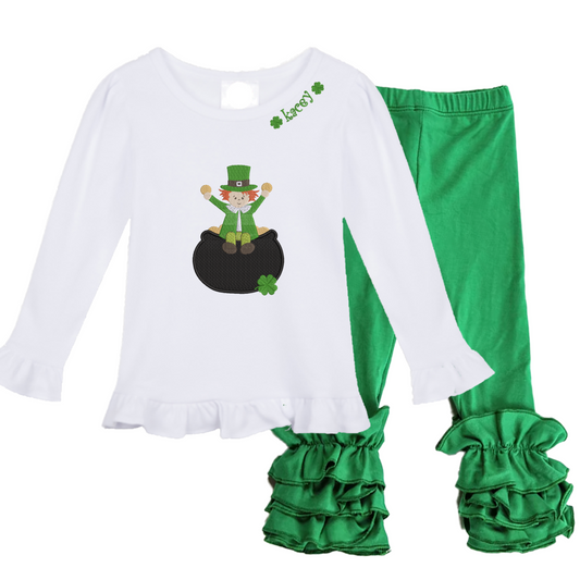 St. Patrick's Day outfit - girls