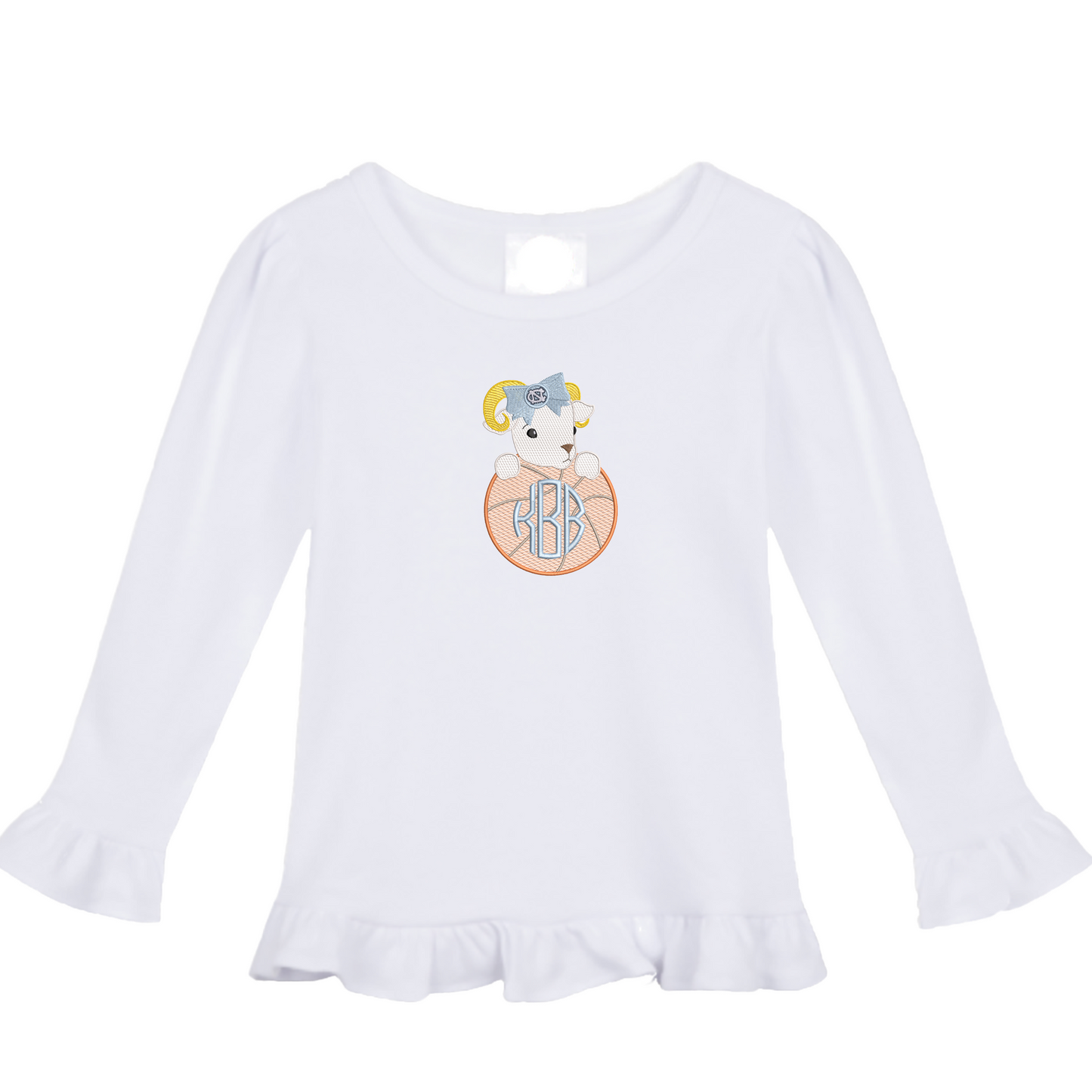 UNC Chapel Hill - girls basketball long sleeve