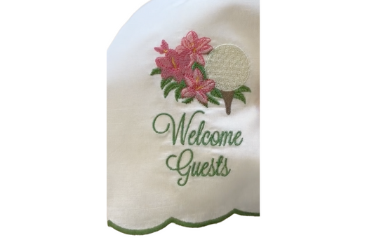 Augusta, Georgia Linen Guest towel
