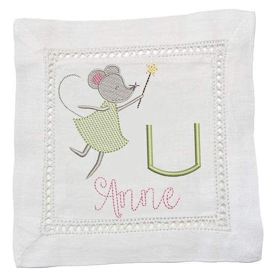 Tooth Fairy Dancing Mouse Small Pillow (6 inch)
