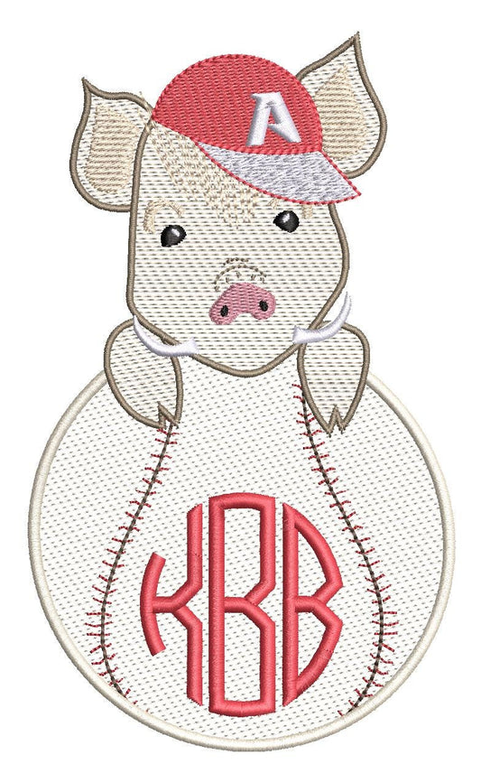 Baby Razorback - boys Baseball hoodie