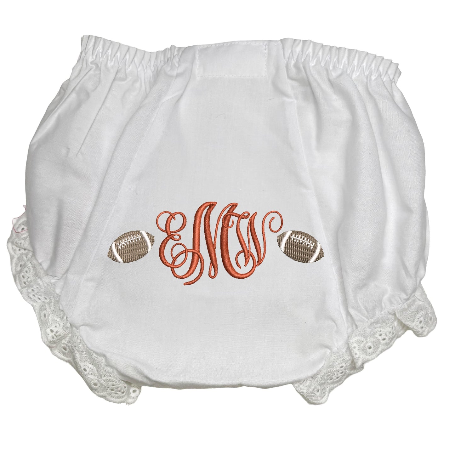 Baby Bull Football gingham dress