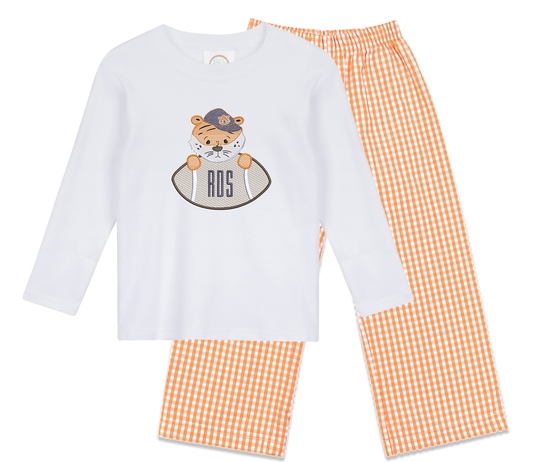 Auburn - boys football long sleeve