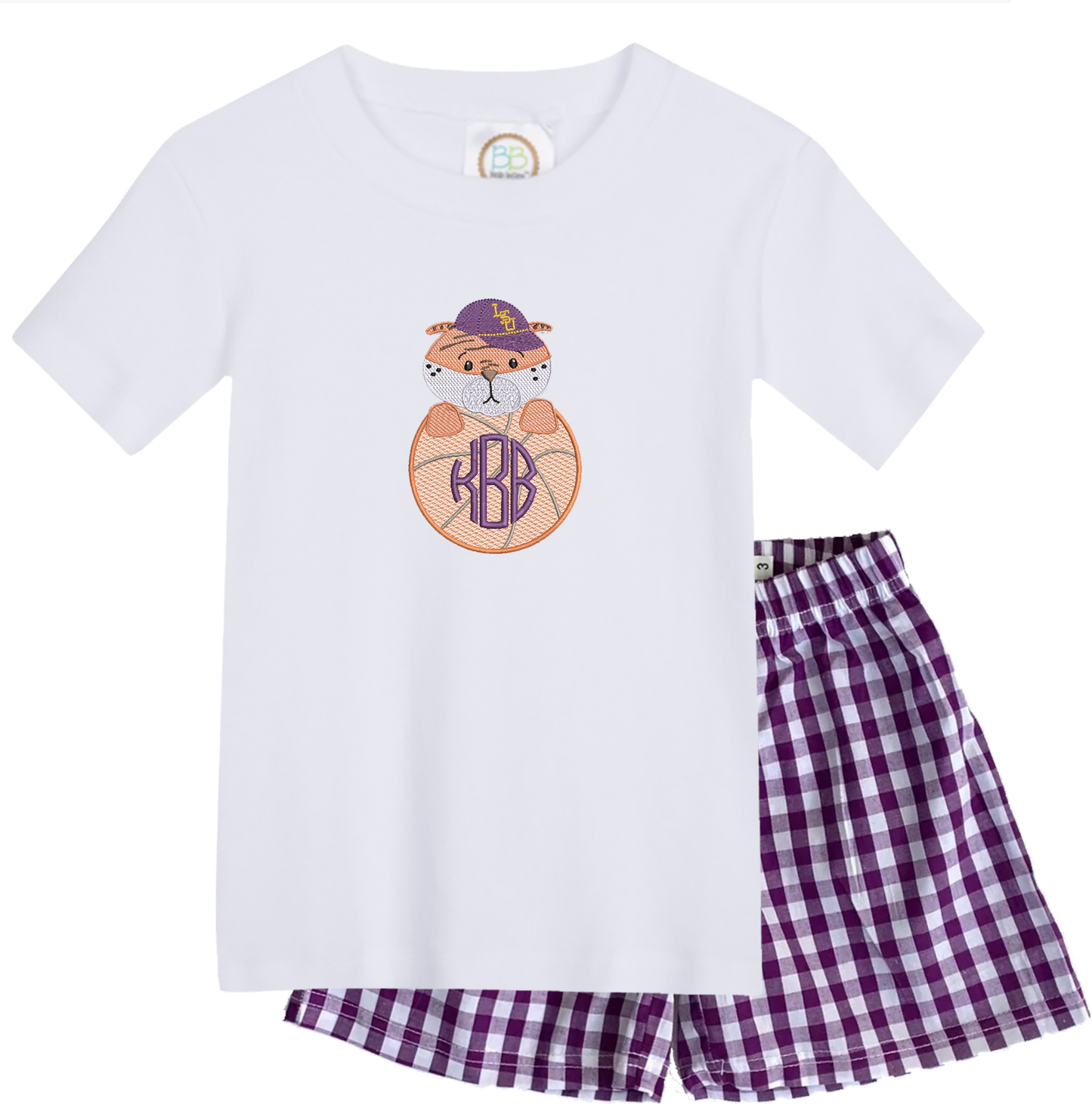 LSU - boys basketball short sleeve
