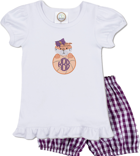 LSU - girls basketball short sleeve