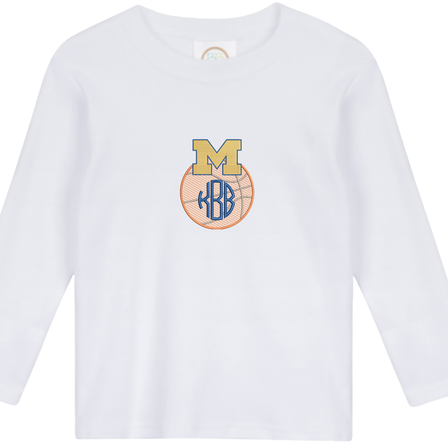 Michigan - boys basketball long sleeve