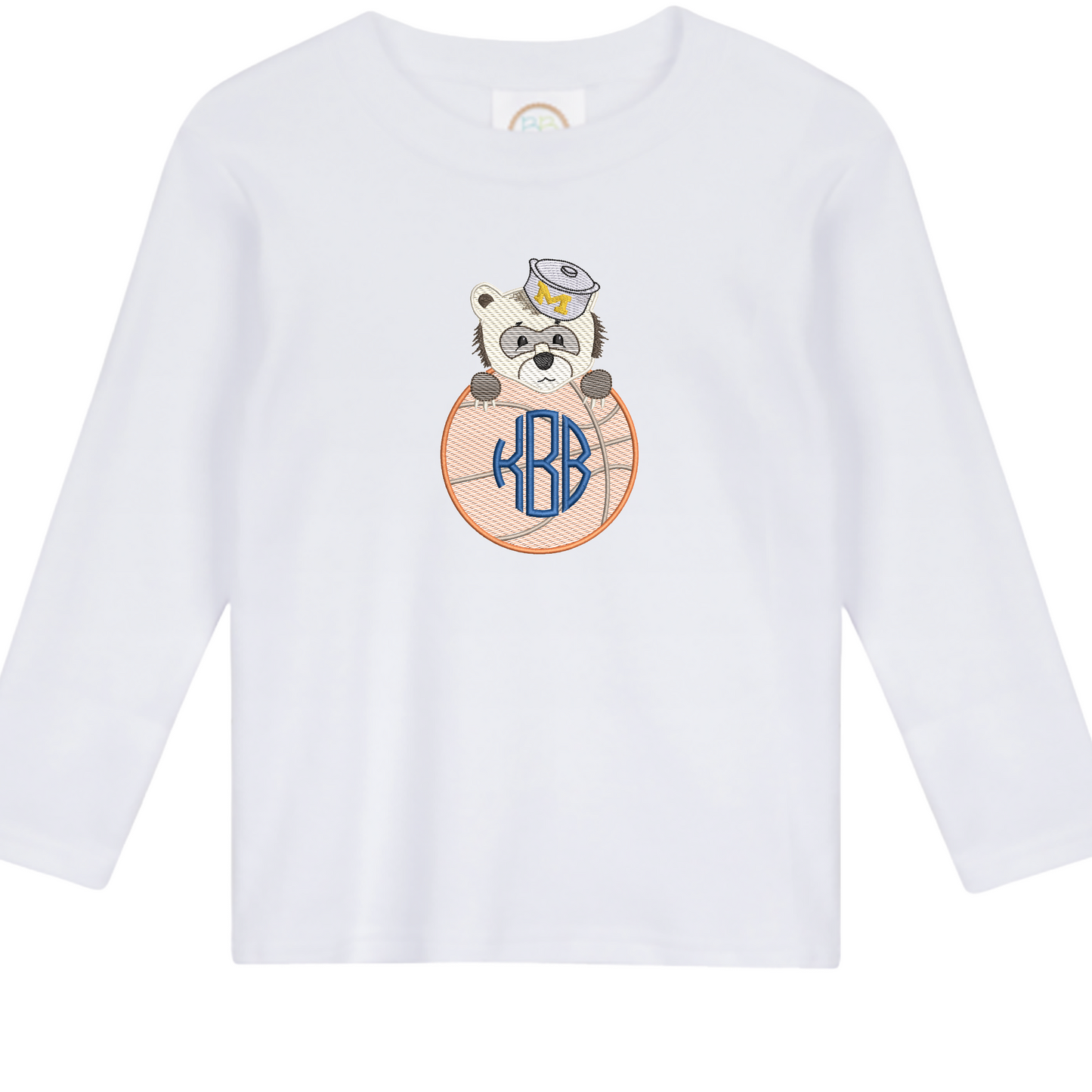 Michigan - boys basketball long sleeve
