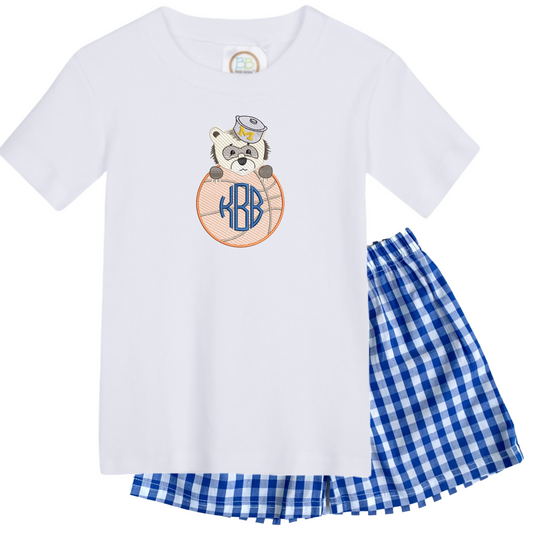 Michigan - boys basketball short sleeve