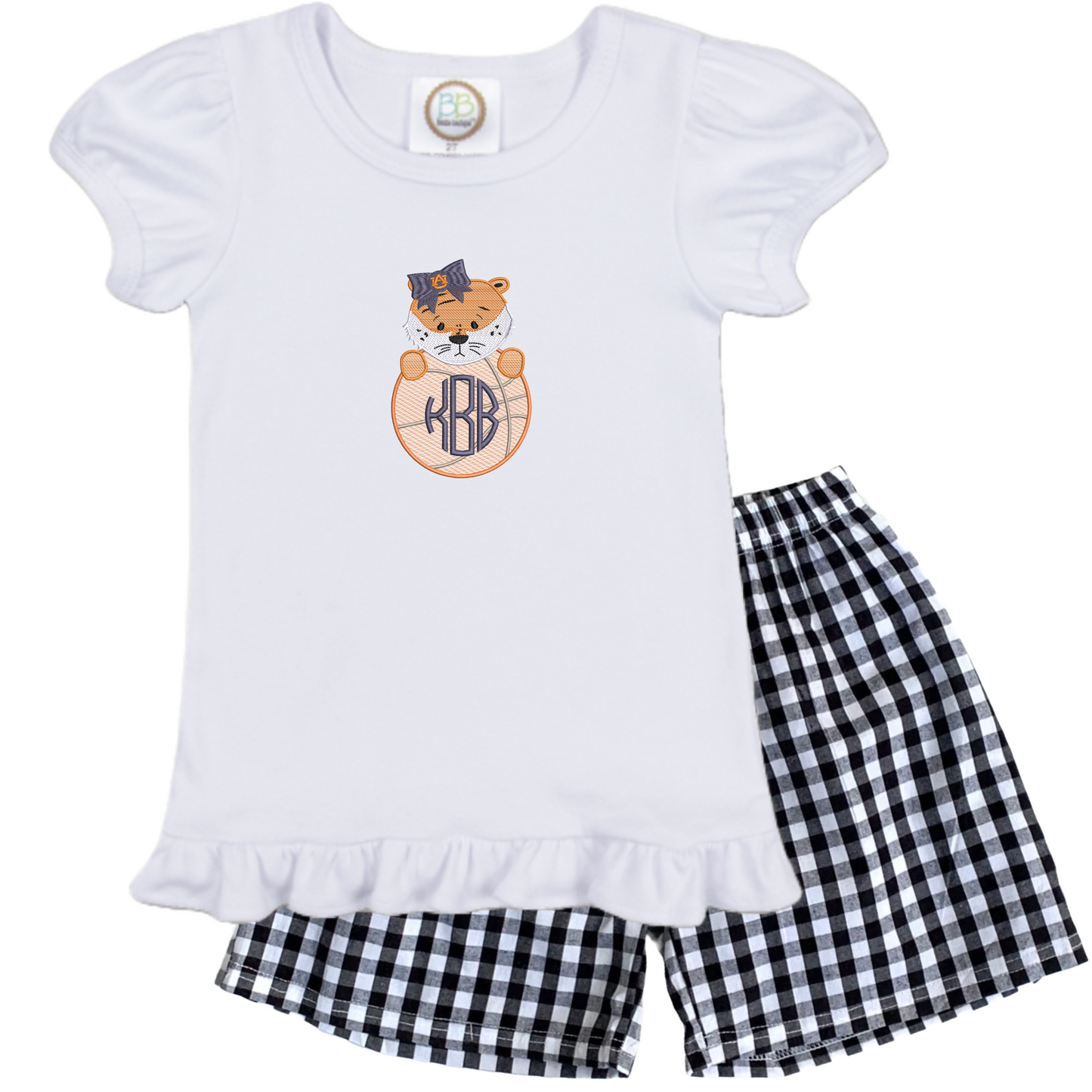 Auburn - girls basketball short sleeve