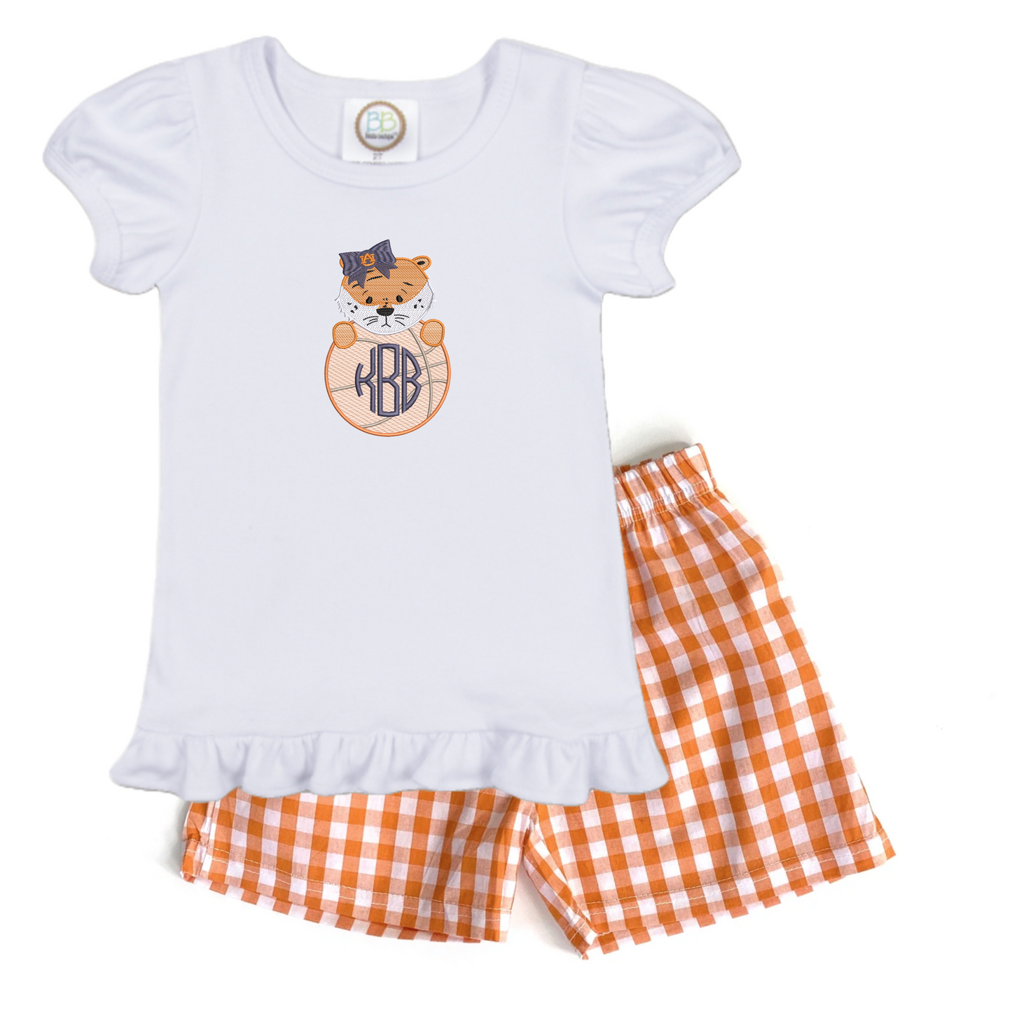 Clemson - girls basketball short sleeve