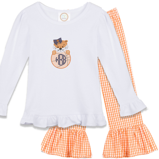 Clemson - girls basketball long sleeve