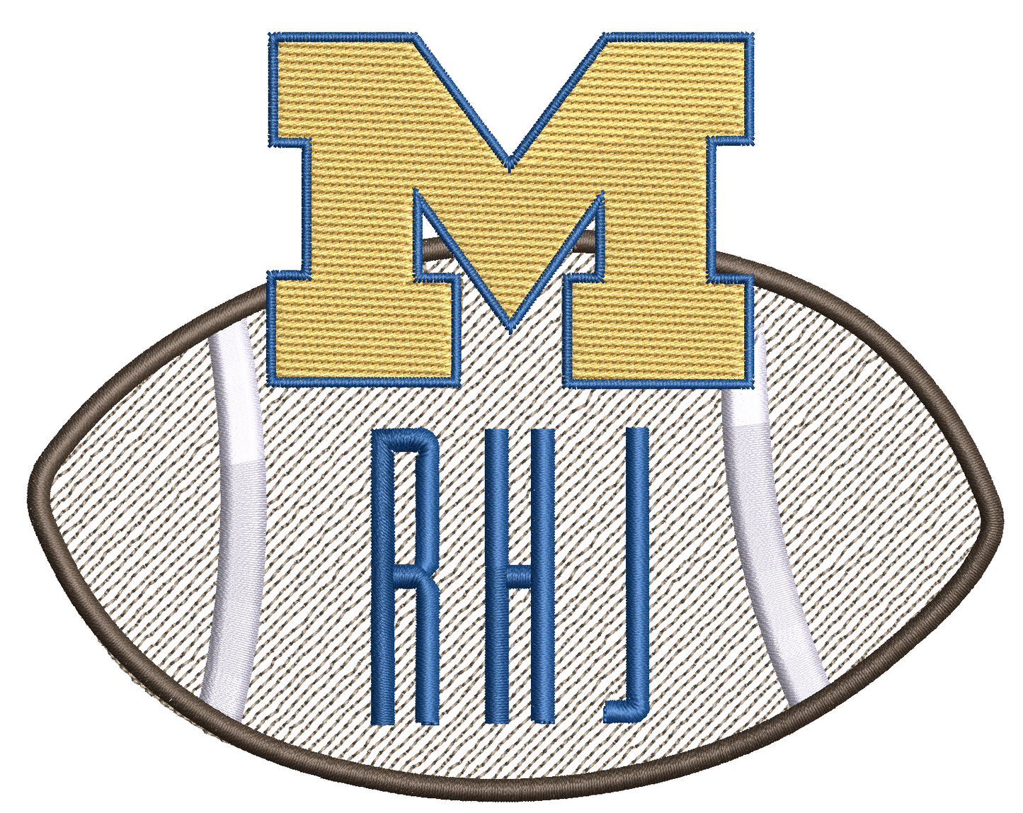 Michigan - boys football short sleeve