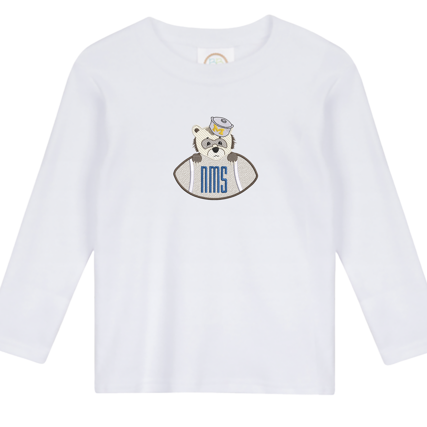 Michigan - boys football long sleeve