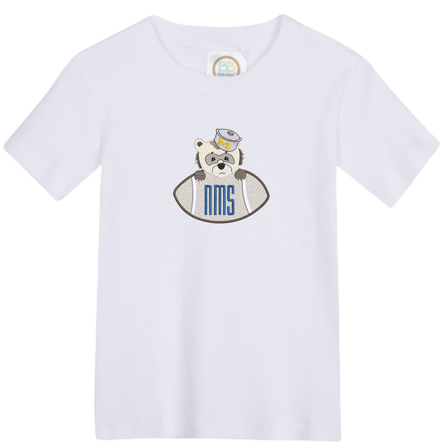 Michigan - boys football short sleeve