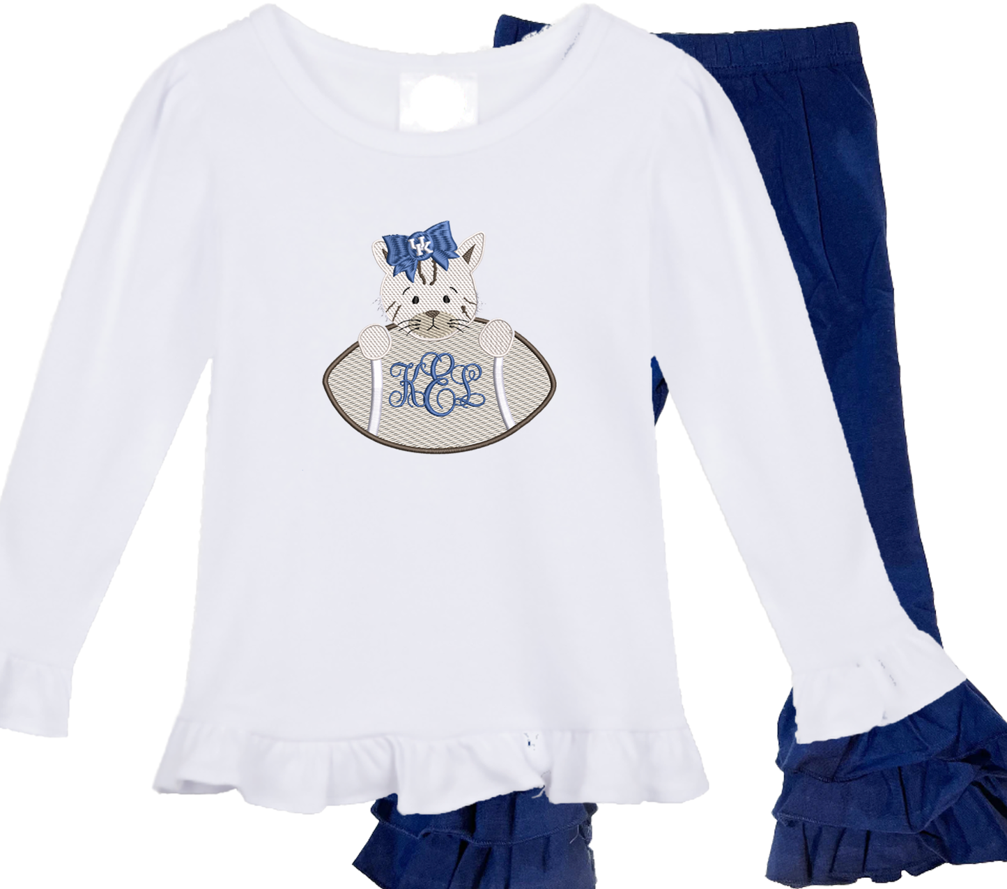 Kentucky pants outfit - girls icing pants