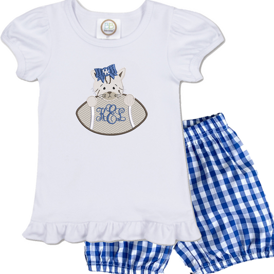 Kentucky shorts outfit - girls