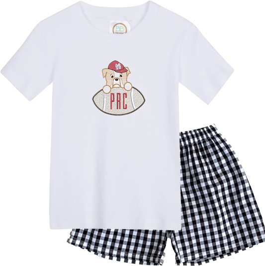 Mississippi State - boys football short sleeve