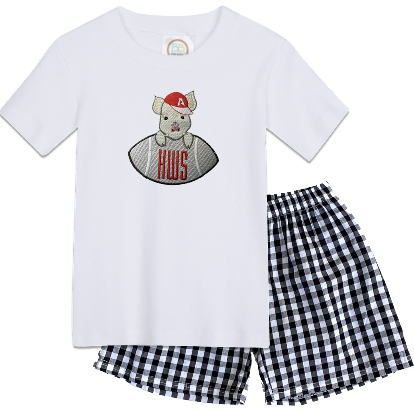 Arkansas shorts outfit - boys