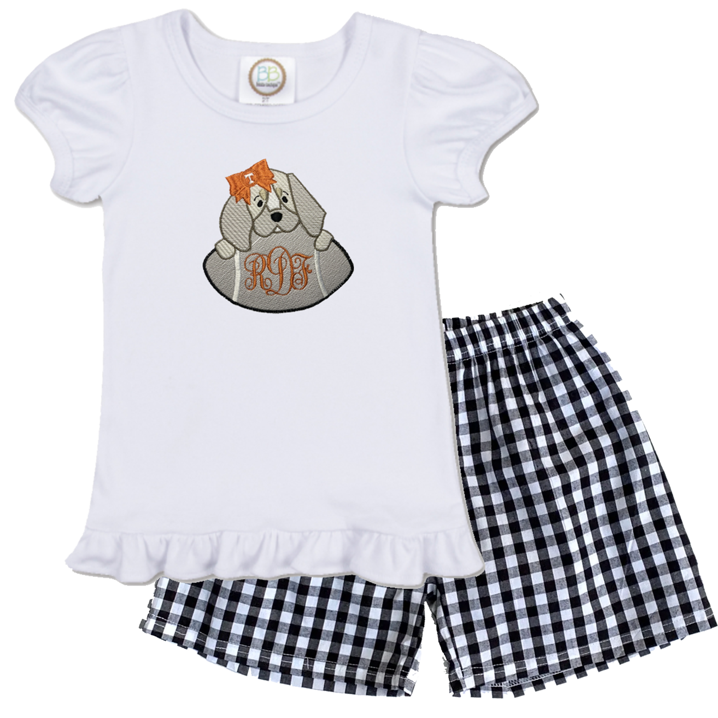 Tennessee shorts outfit - girls