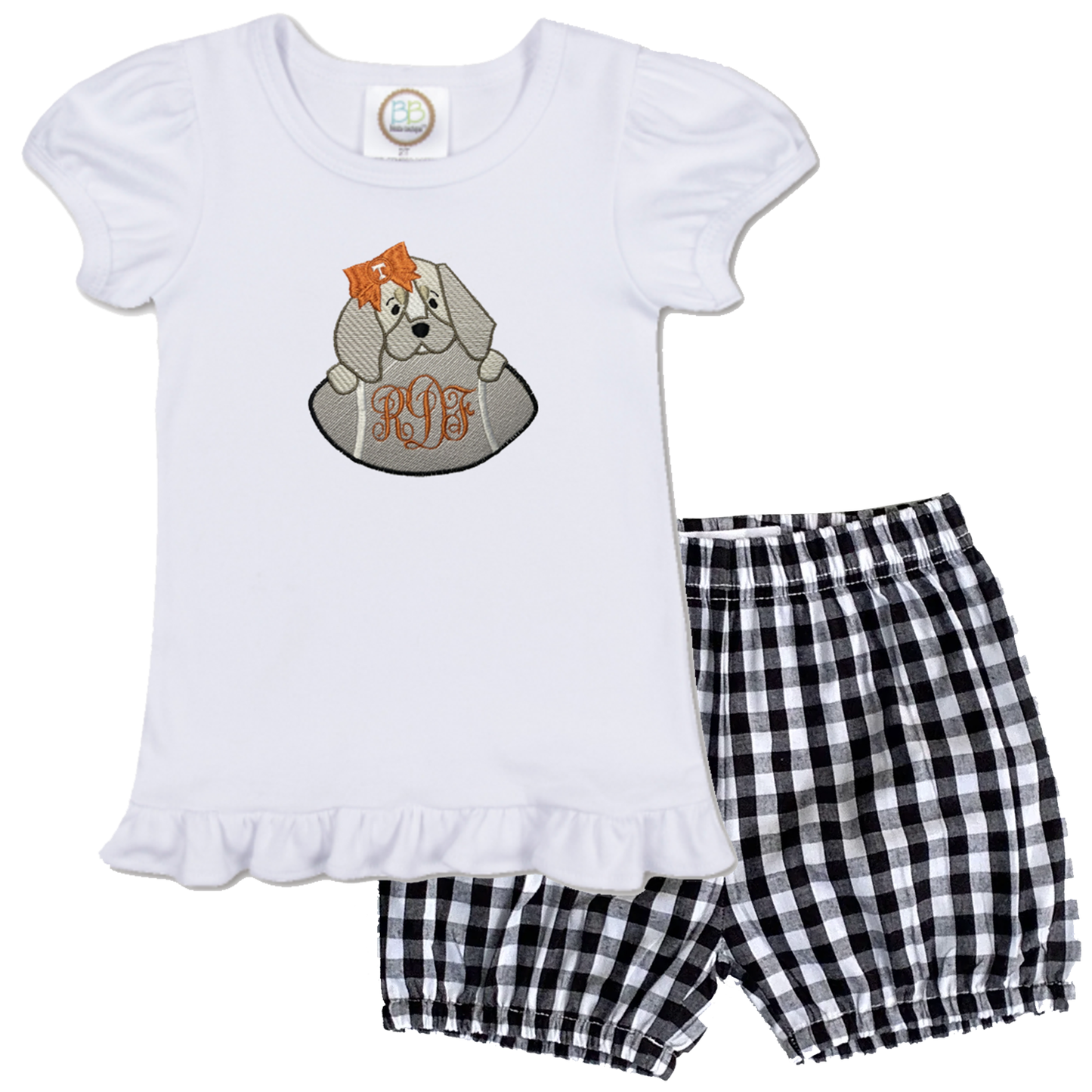 Tennessee shorts outfit - girls