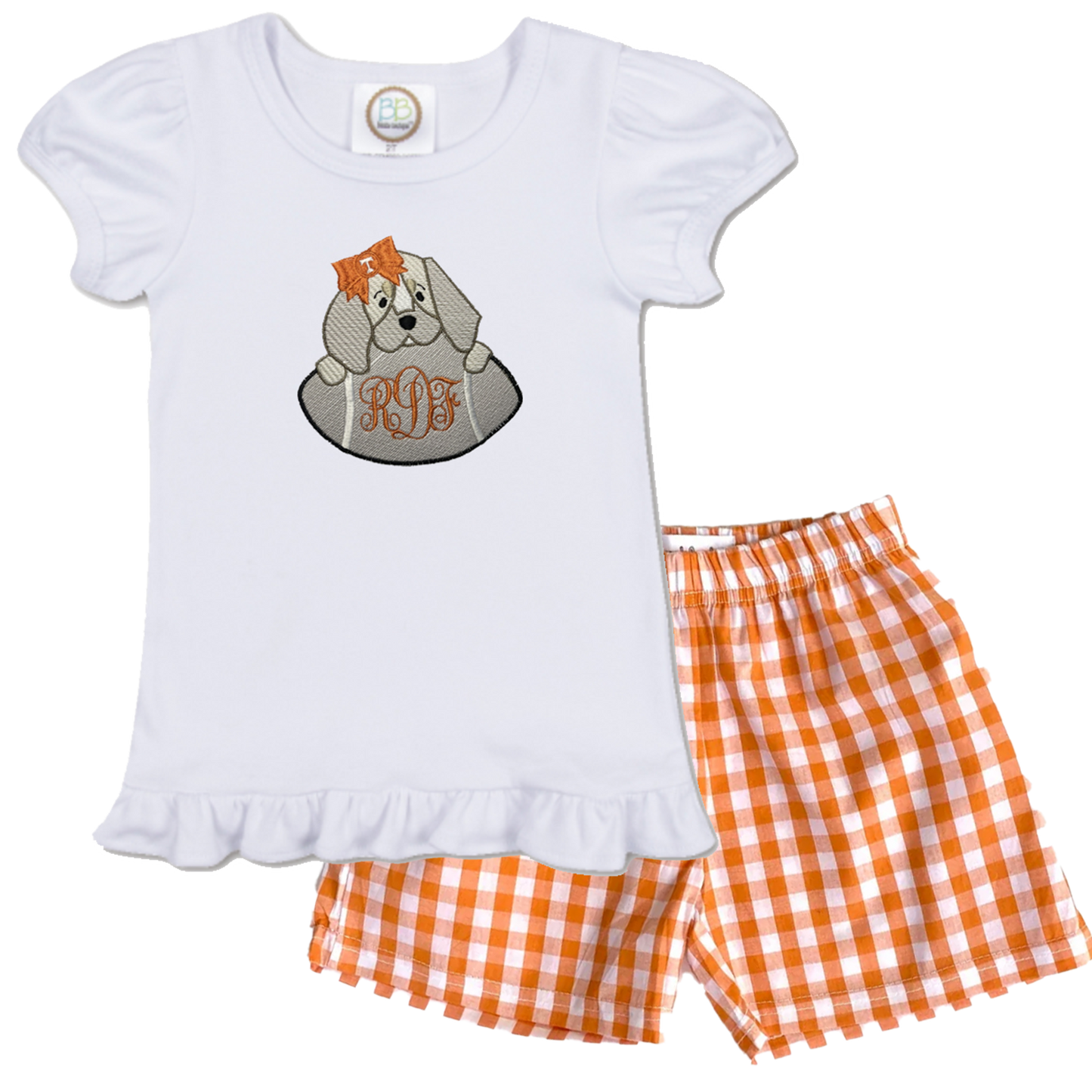 Tennessee shorts outfit - girls