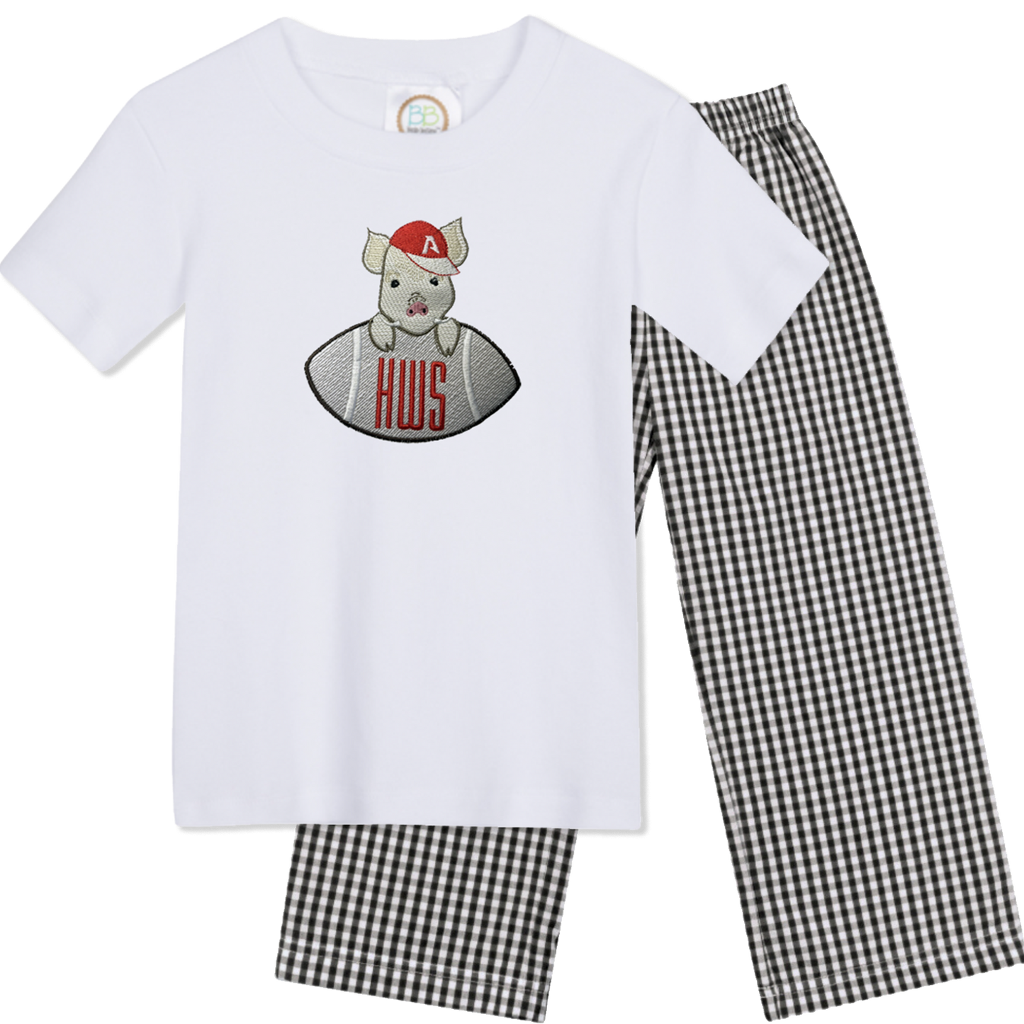 Arkansas - boys football short sleeve