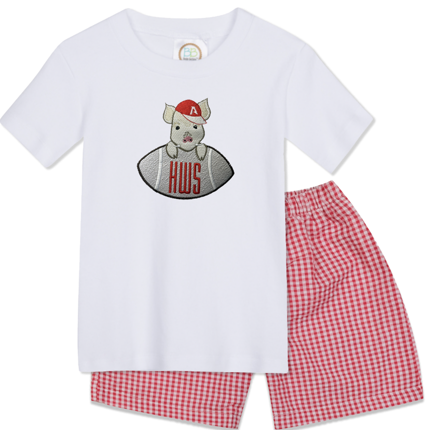 Arkansas - boys football short sleeve