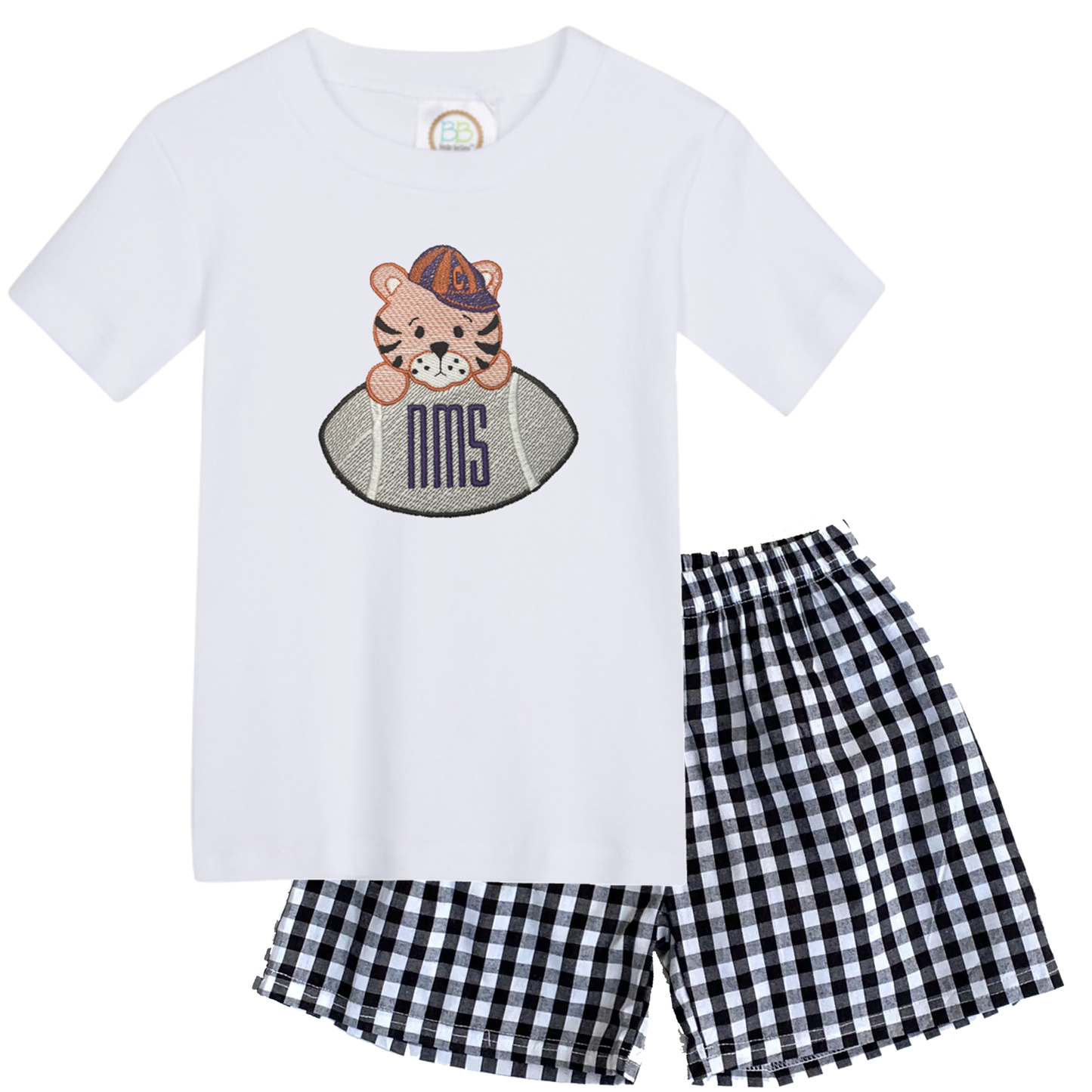 Baby Tiger - boys short sleeve outfit