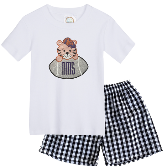 Baby Tiger - boys short sleeve outfit