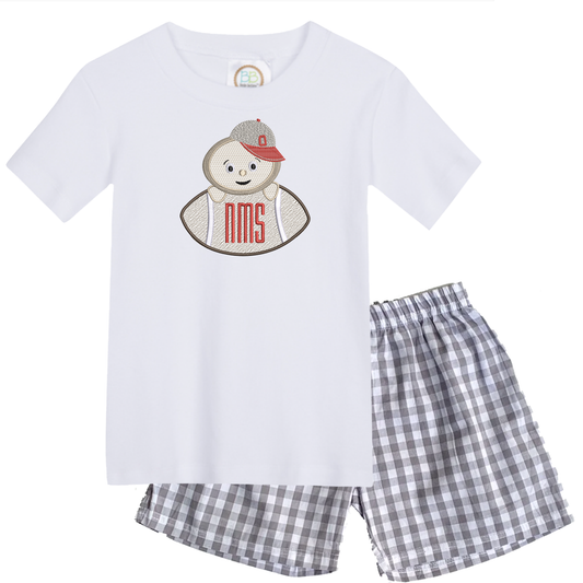 Ohio State shorts outfit - boys