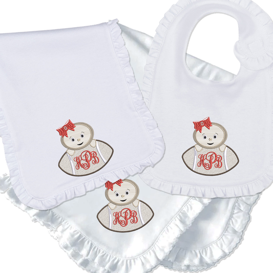 Ohio State baby gift set - girls