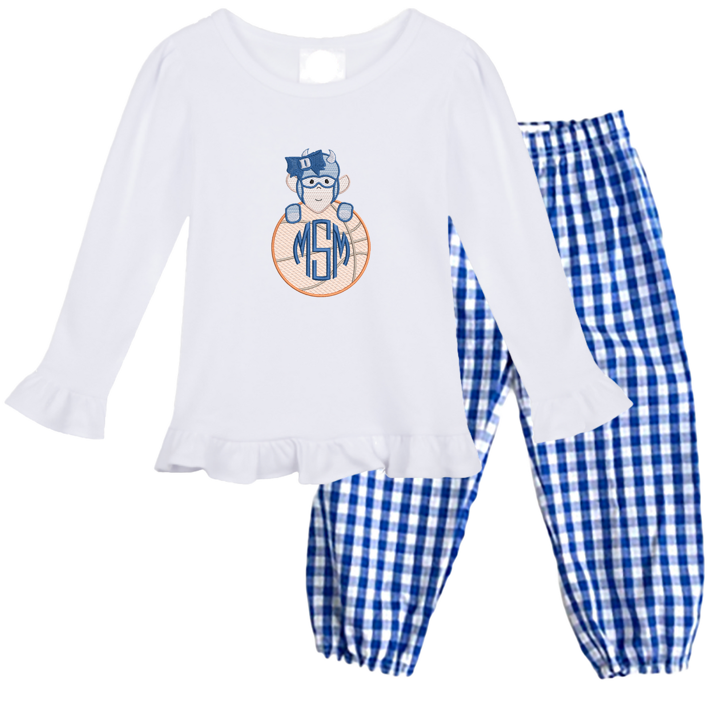 Duke University - girls basketball long sleeve