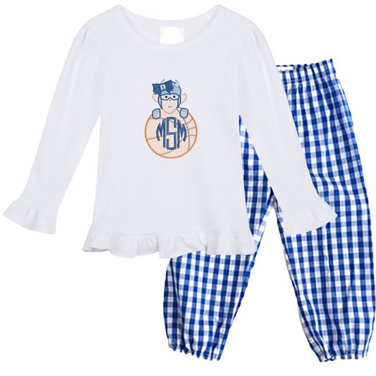 Duke University - girls basketball long sleeve