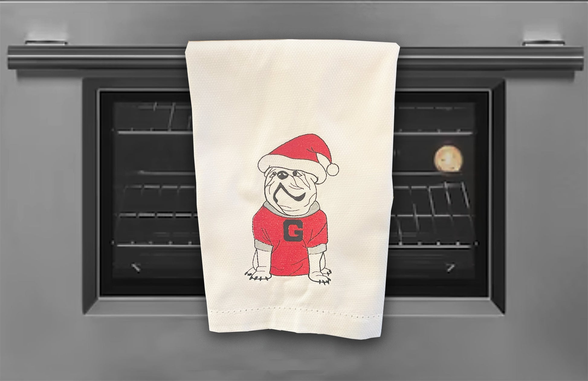 Christmas UGA Kitchen Towel