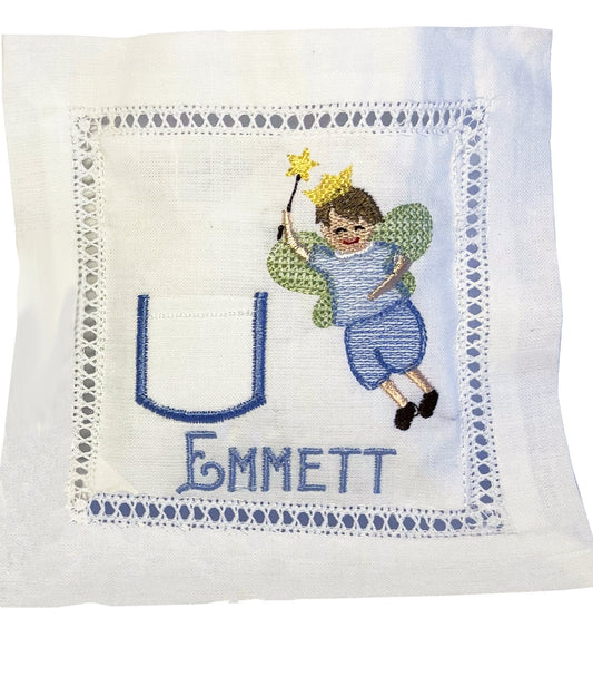 Tooth Fairy Boy Small Pillow (6 inch)